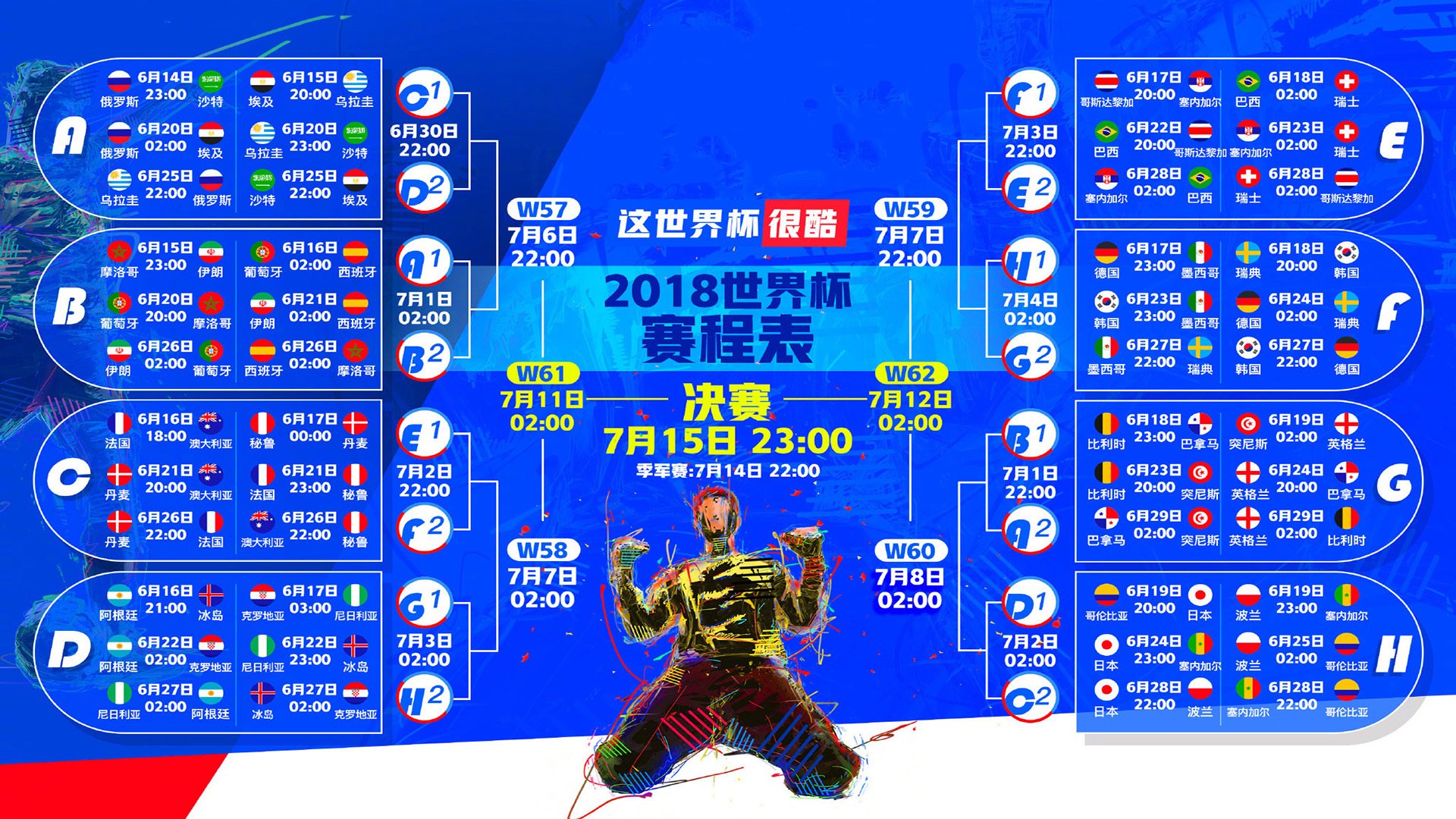 32强热身赛安排：阿根廷将战意大利，法国对阵德国，法国阿根廷进球大战